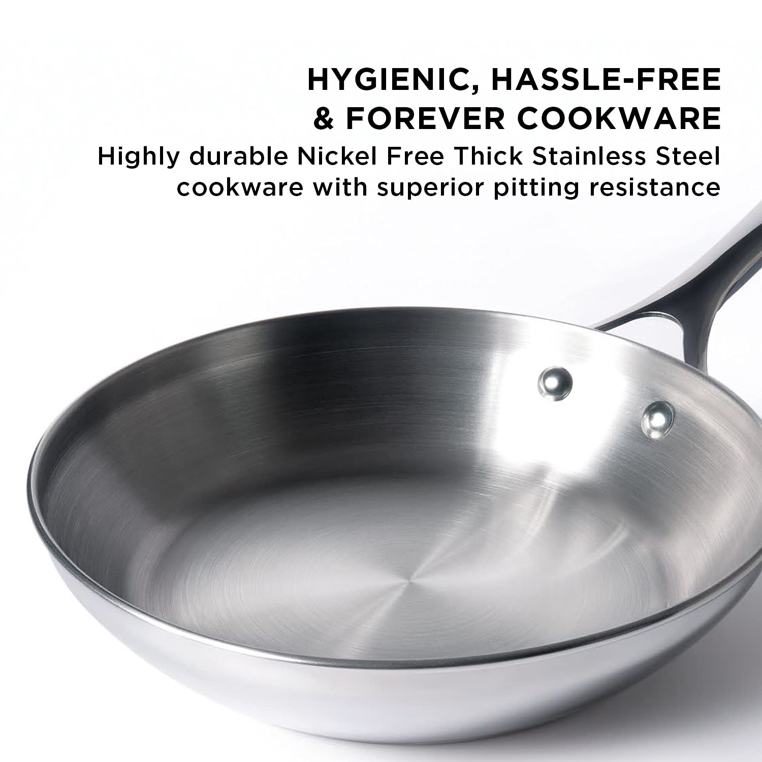 Buy Meyer Select Nickel Free Stainless Steel 3 Piece Cookware Set